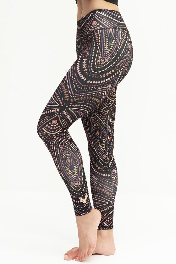 KISMET Yoga Leggings Ganga 7/8 mandalay red