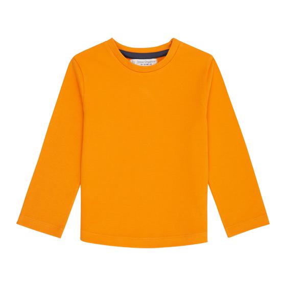 Langarmshirt "Arlena", Biobaumwolle, GOTS-zertifiziert, cheddar