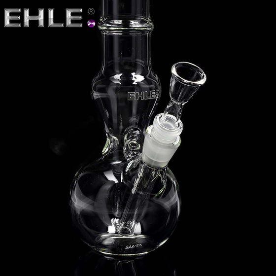 Glasbong, Ehle.®, Kugel mit Rillen, Ice