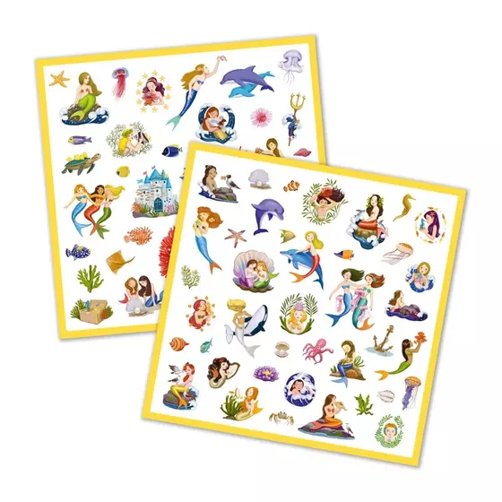 Sticker Meerjungfrauen, 160 Sticker