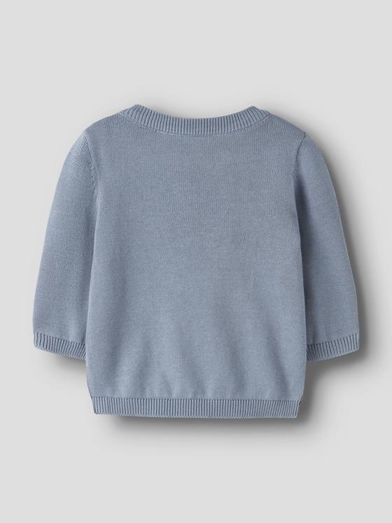 Name It Strick Pullover Kuh Ashley Blue