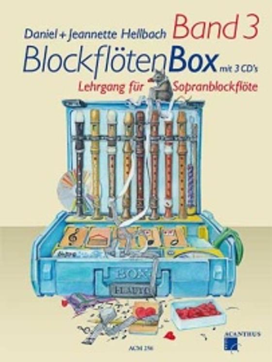 BlockflötenBox Band 3 mit 3 CD's