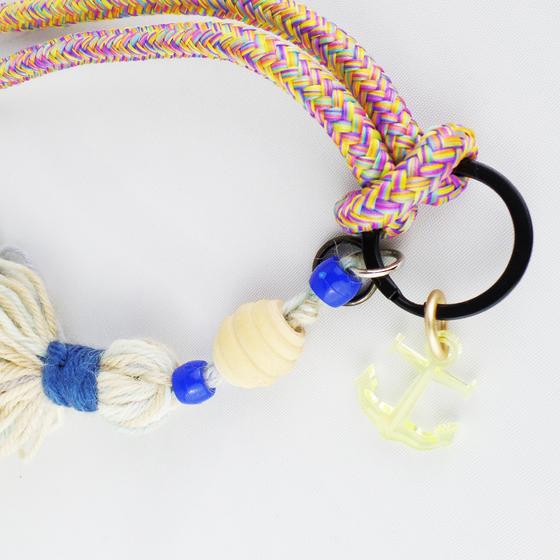 goldmarie Schlüsselkette NYLON ANKER DEERN bunt