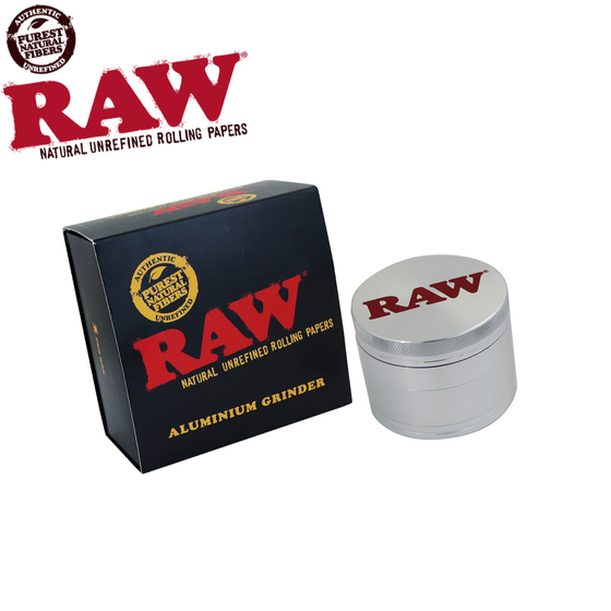 Grinder, RAW®, Aluminium, 4-teilig