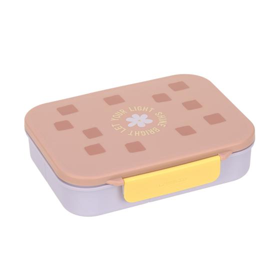 Lässig Brotdose - Bento Lunchbox Pattern Party Rosa