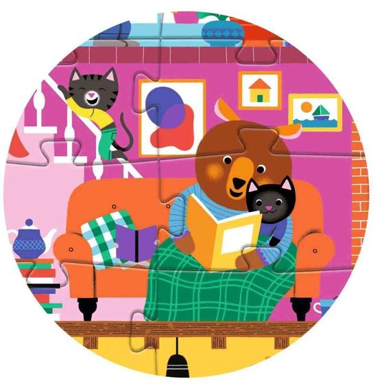 Djeco Bodenpuzzle Haus 36 Teile