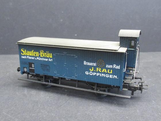 Märklin 2857 302 Gedeckter Güterwagen Stauffenbräu München Bremserhaus Länderbahn Spur H0 AC
