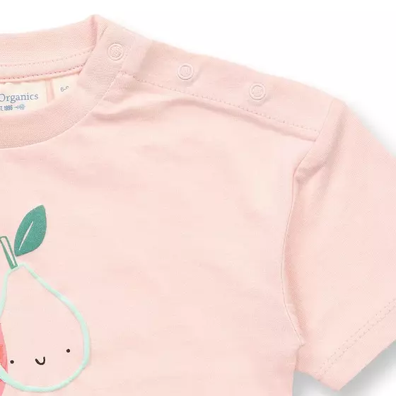 Sense Organics T-Shirt Sophie Pear Light Pink