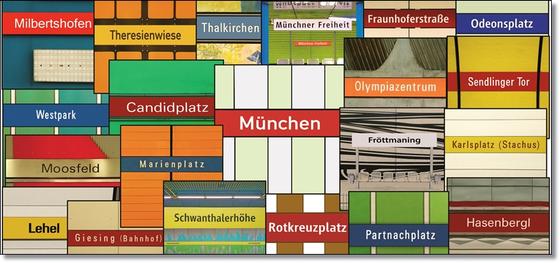 U-Bahn-Tasse, Ubahn München, U-Bahnhof Milbertshofen, Schwanthalerhöhe, Münchner Freiheit, Theresienwiese, Souvenirtasse München, Lieblingstasse, tom baecker, a-point-of-view, Haltestelle, Münchner U-Bahn