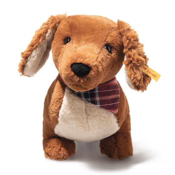 Steiff Kuscheltier Waldi Dackel 30 cm stehend  braun 