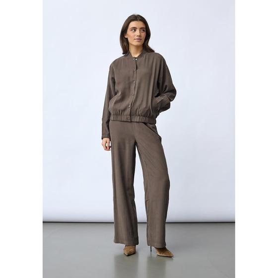 SISTERS POINT Bomberjacke Blouson Vabaia-Bomber1 - kaffee braun