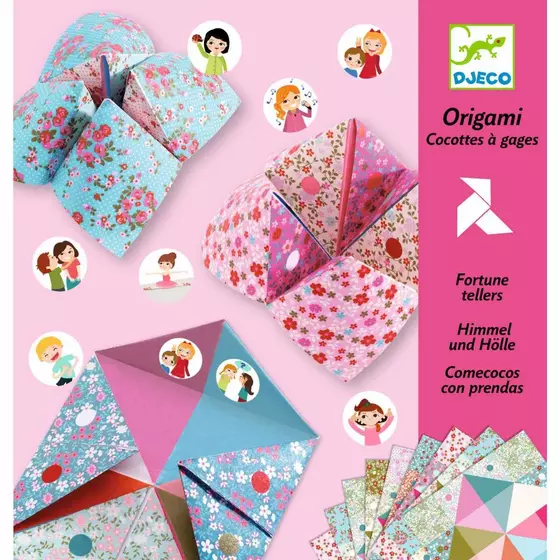 Djeco Origami Himmel Und Hölle Blumen