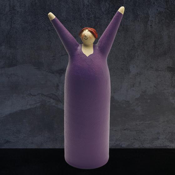 Figur | Freudenmädchen lila