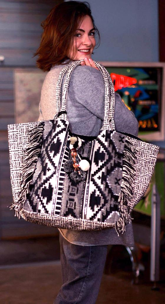 Smitten Shopper Tasche Kirana ITA0186 - schwarz-weiß