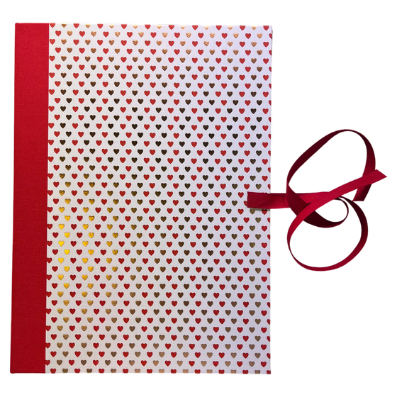 Sammelmappe - Herzen, Letterpress (Italien)