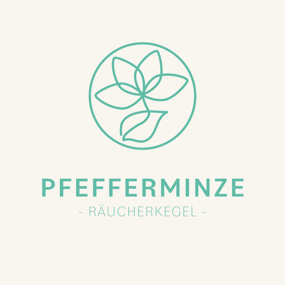 Räucherkegel Pferfferminze mit ätherischem Öl "Natur pur"