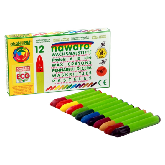 Ökonorm Nawaro Wachsmalstifte 12 St.