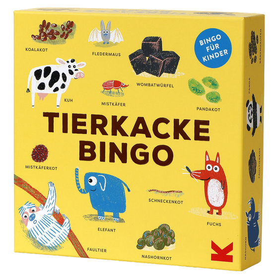 Laurence King Spiel Tierkacke Bingo