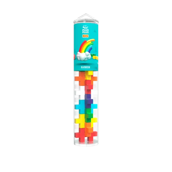 Plus Plus 15 Kreativ Bausteine BIG Regenbogen 