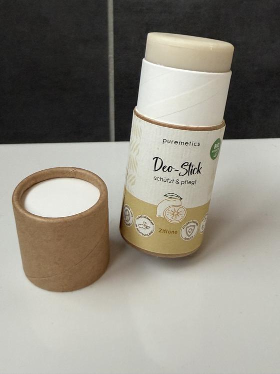 puremetics Deo-Stick Zitrone 50g