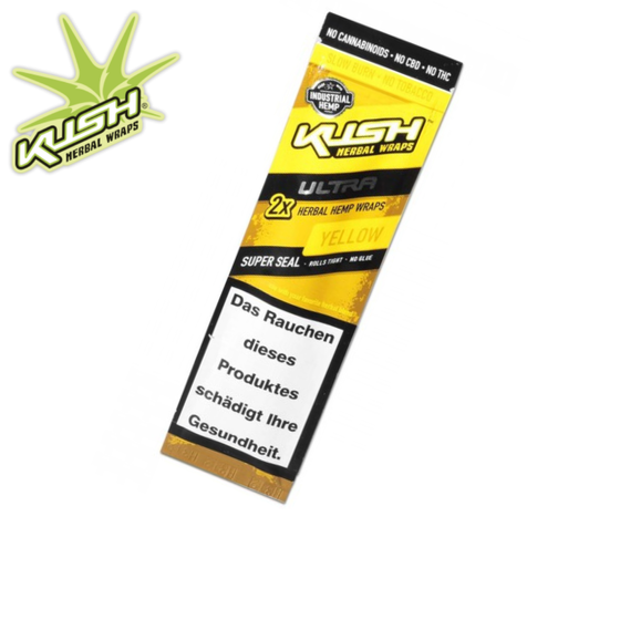 Hemp Wrap, Kush® Ultra, Yellow
