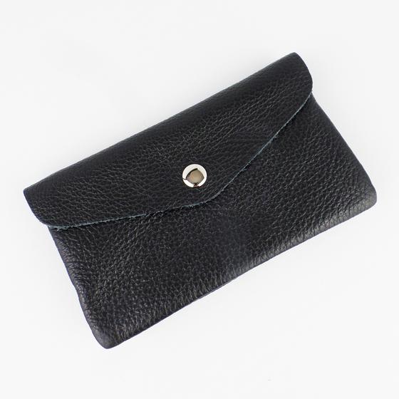 goldmarie Portemonnaie LOVE IS MY SUPERPOWER Leder schwarz - 15x9cm