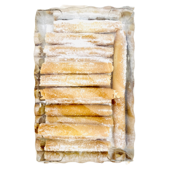 Italienische Zitronen-Gebäckröllchen, 200 g