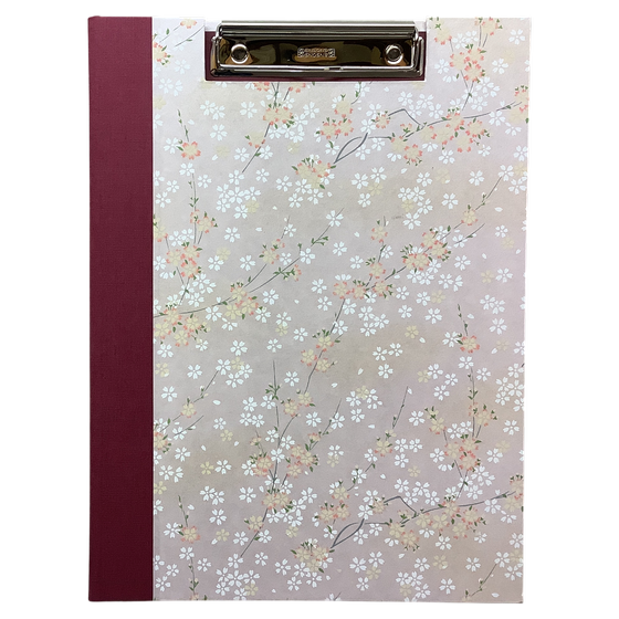 Klemmbrett - Blütenschimmer, Chiyogami (Japan)