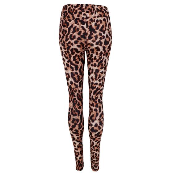 BLACK COLOUR Leggings BCLynn Animal Print 2218-BL - Leo karamell-schwarz