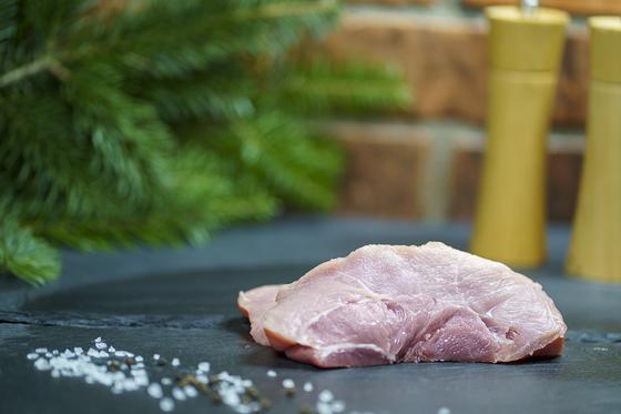 Schweinehüfte Schnitzel, ca. 150 g pro Stück