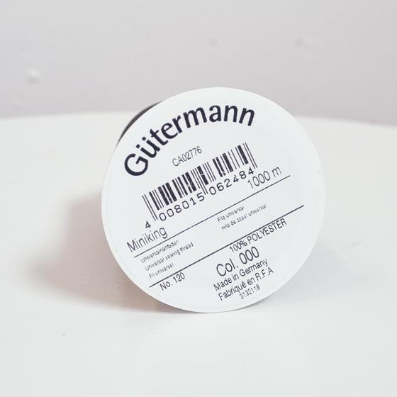 Gütermann Miniking Nähgarn 1000m - schwarz