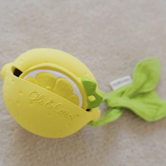 Oli&Carol Pacifier Case Lou the Lemon
