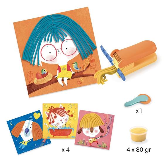 Djeco Spielknete Haare