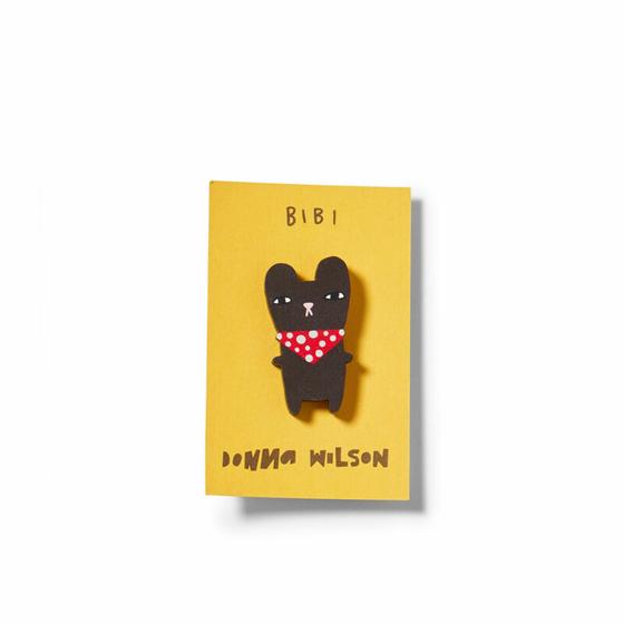 Pin Badge Bibi Bear von Donna Wilson