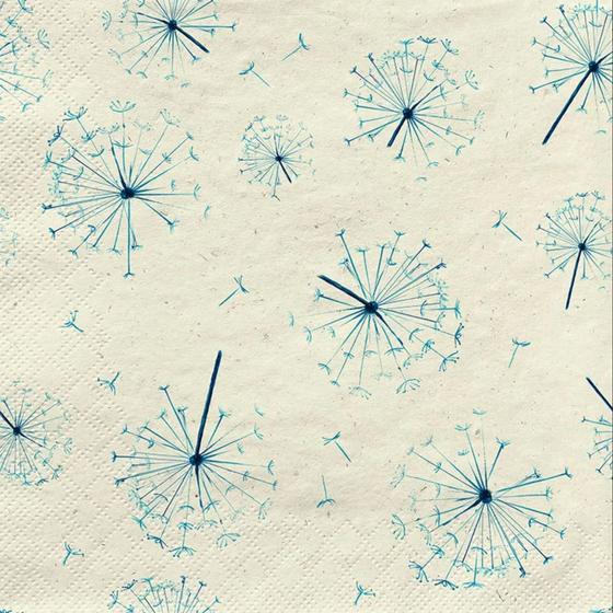 Serviette | Papier-/ Lunchserviette flying dandelions