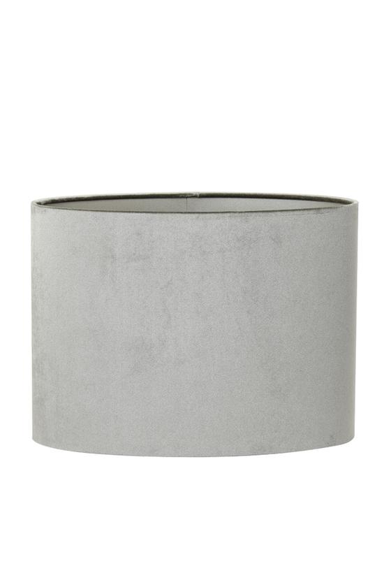 Lampenschirm | Elliptischer Schirm ZINC - taupe