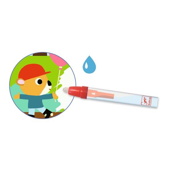 Djeco Zauber Malbilder Im Grünen