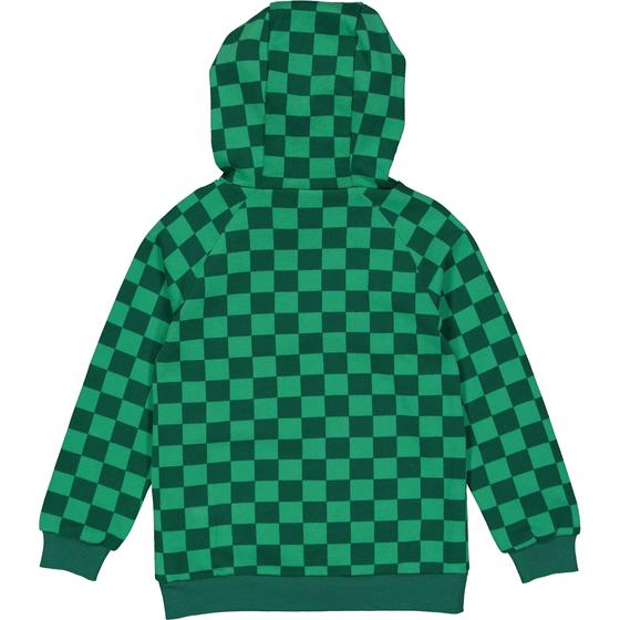 Freds World Hoodie Check Lazy Green Fast Green