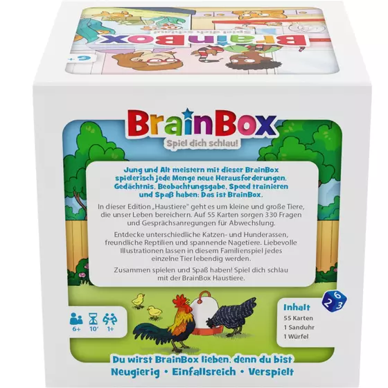 BrainBox Spiel Haustiere 