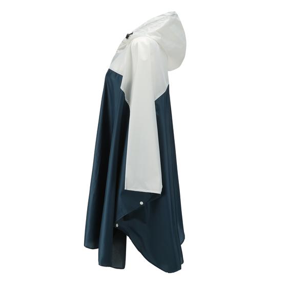 goldmarie meets BOMENCE Regencape LOVE PEACE MOIN - Reflektor Motiv - seeblau-cremegoldmarie meets BOMENCE Regencape LOVE PEACE MOIN - Reflektor Motiv - seeblau-creme