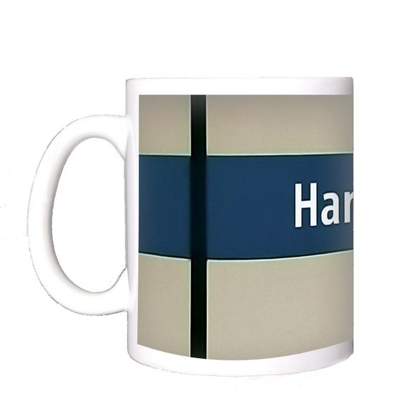 U-Bahn-Tasse München Sendling, U-banhhof Harras, Bayerns Landeshauptstadt München, Kaffeetasse, Lieblingstasse, tom baecker, a-point-of-view, Haltestelle, Münchner U-Bahn, Poccistraße , Brudermühlstraße