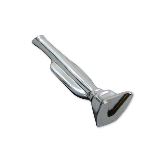 Ziehröhrchen, Staubsauger, Aluminium, Silber