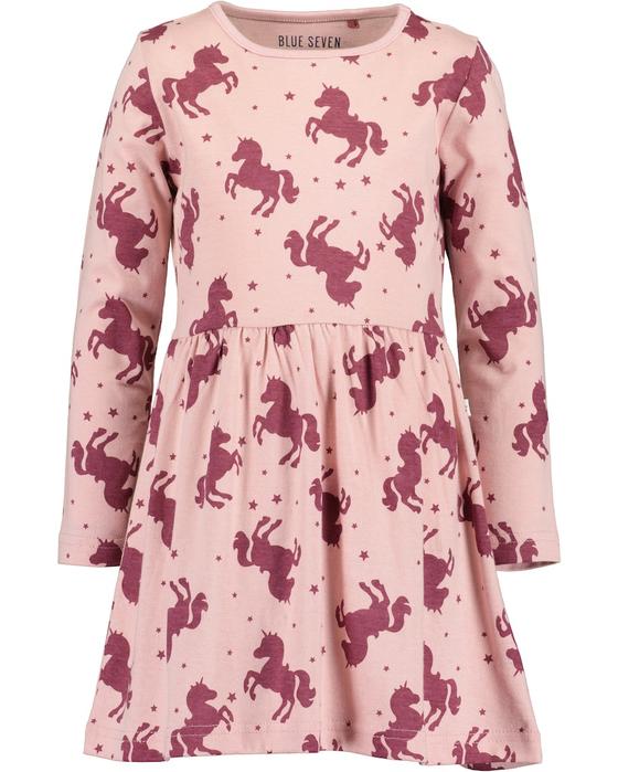 Shirtkleid "Einhorn", reine Baumwolle, rosa