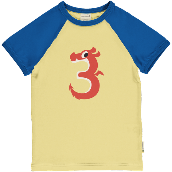 T-Shirt "3", Biobaumwolle, GOTS-zertifiziert, Drache