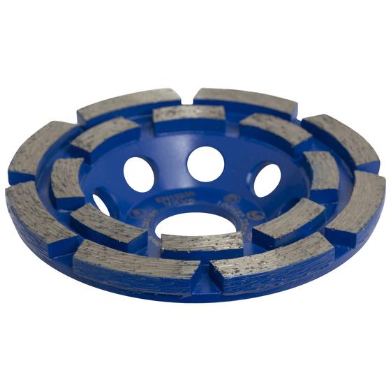 Diamant Schleifteller <br> Premium Doppelreihig <br> Ø 100 mm <br> Beton, Estrich