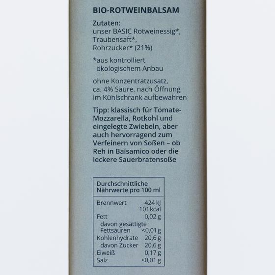 Bio Rotwein Balsam