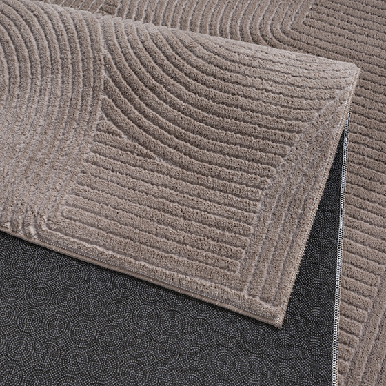 Stilo waschbar bej beige Teppich