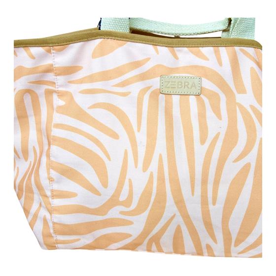Strandtasche Sporttasche Zebra rosa orange