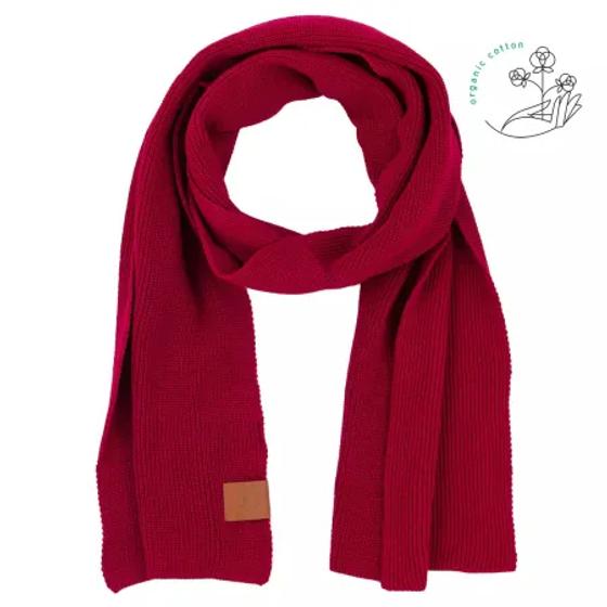 Schal Rot Organic Cotton von Kabak