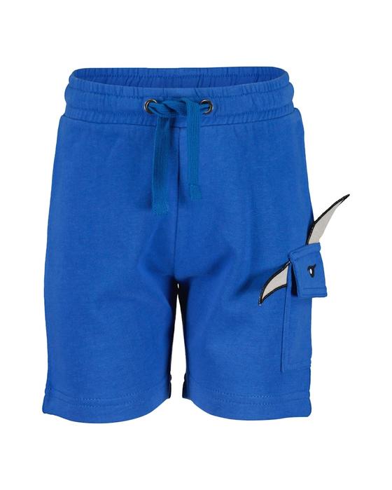 Shorts "Hai", Baumwolle, blau